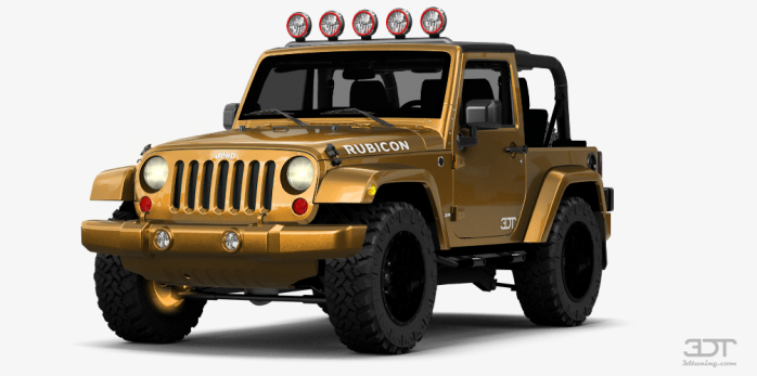 jeep牧马人敞篷越野车