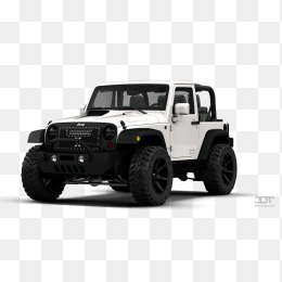 白色jeep牧马人
