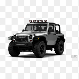 灰色jeep牧马人
