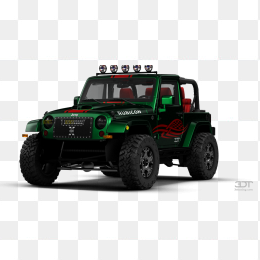 jeep牧马人敞篷越野车