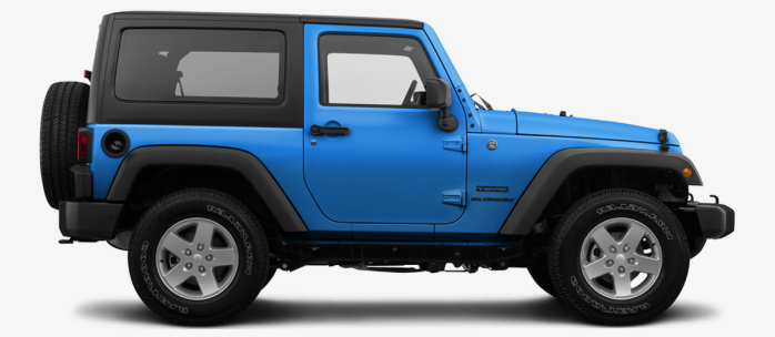 jeep牧马人两门SUV免抠素材