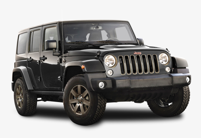 黑色jeep牧马人SUV免抠素材