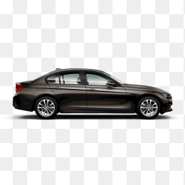 黑色bmw宝马3系轿车图片