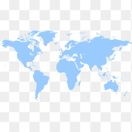 矢量世界地图免抠元素