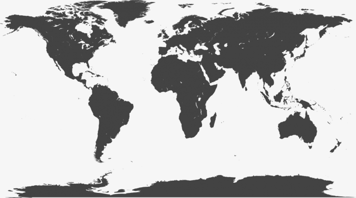 矢量世界地图免抠元素