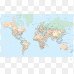 世界地图A