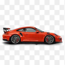 红色保时捷911