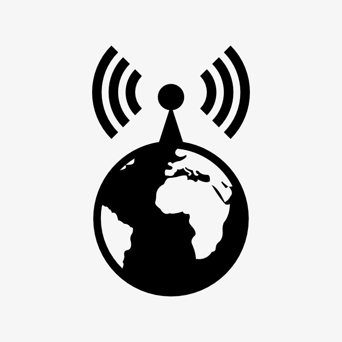 地球信号图标