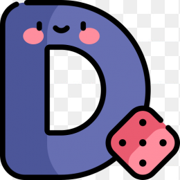 D字母素材