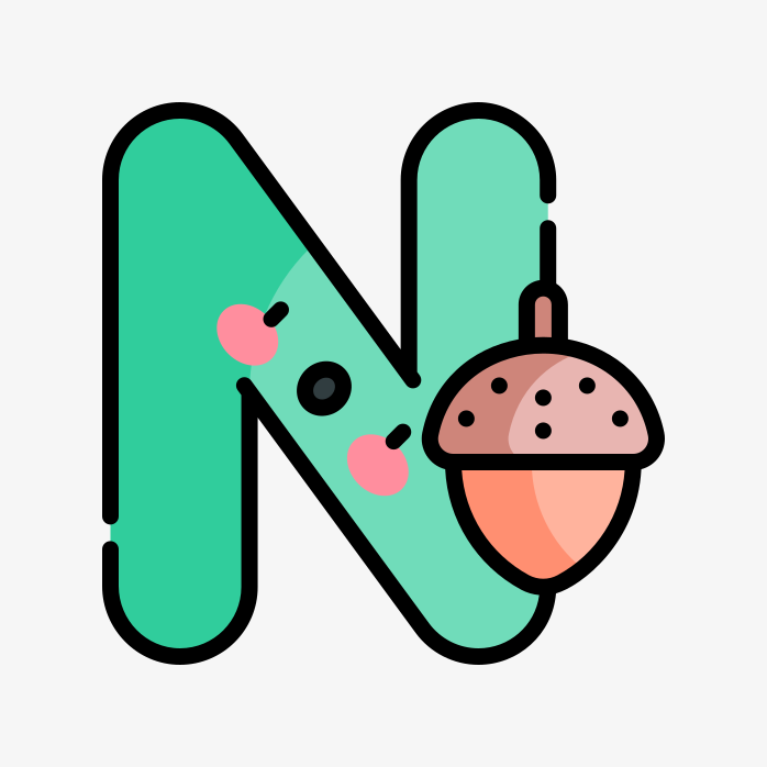 n字母素材图案