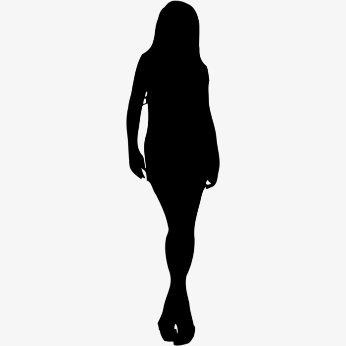 美女剪影