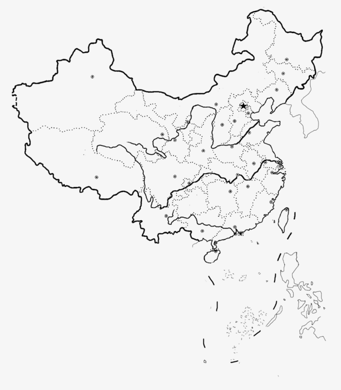 中国地图