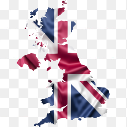 英国国旗地图