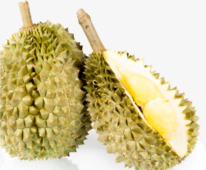 剥开的榴莲