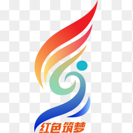 红色筑梦logo