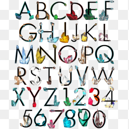 26个钻石字母