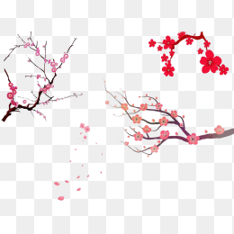 手绘樱花