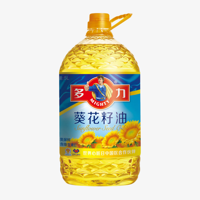 多力葵花籽桶装油