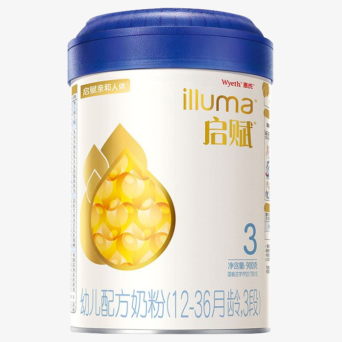 启赋婴幼儿奶粉3段