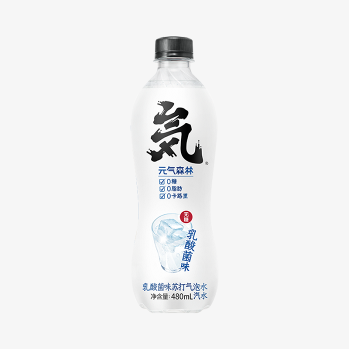 元气森林乳酸菌味苏打汽泡水