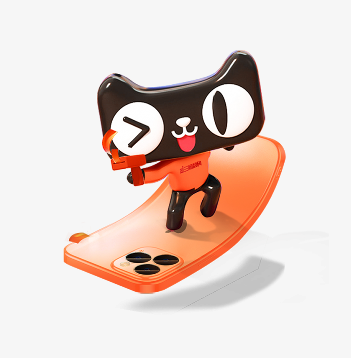 3D天猫卡通形象表情