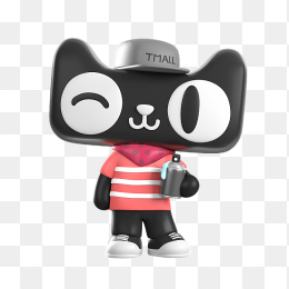 3D天猫卡通形象表情