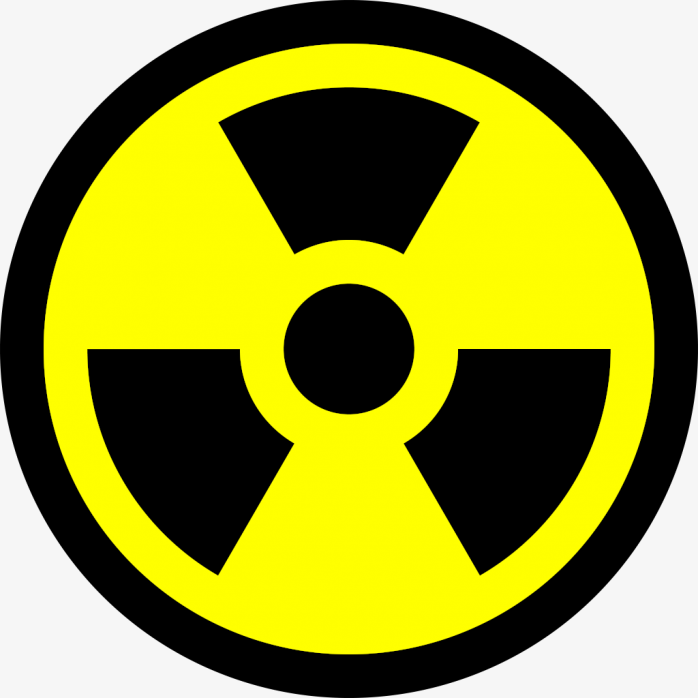 核辐射图标