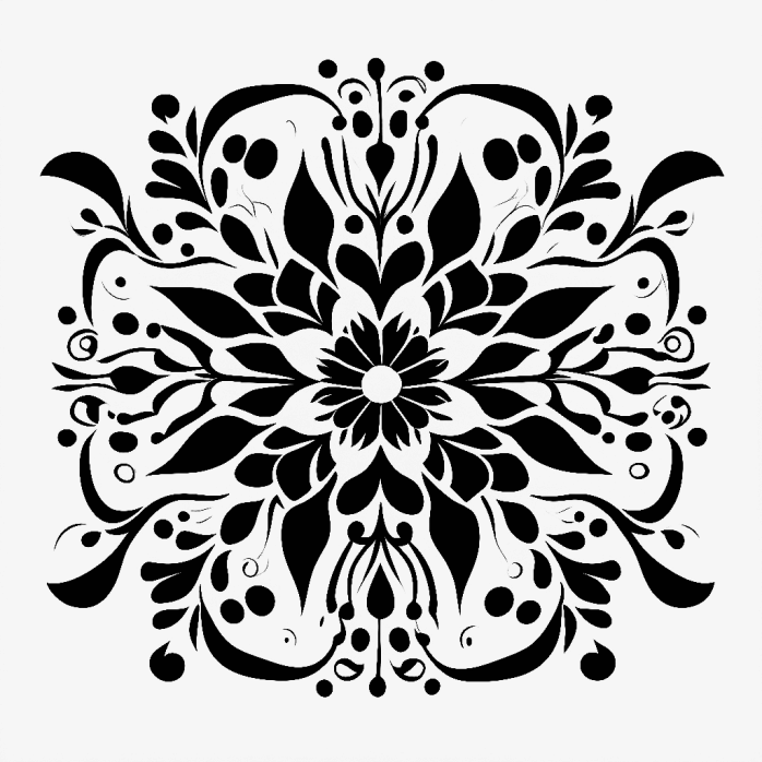 矢量花纹