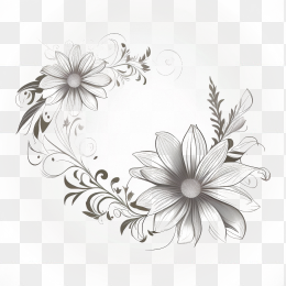 手绘花纹