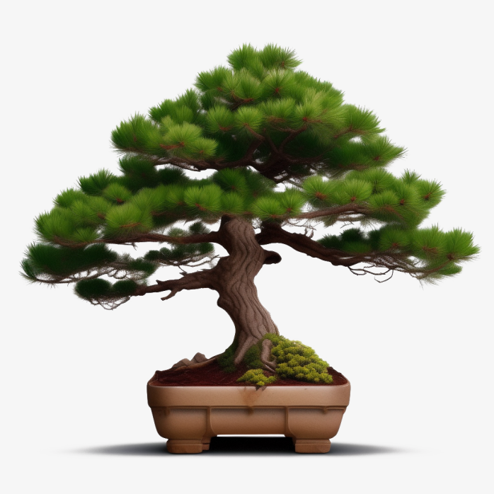 华山松盆景