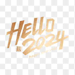 快图网独家原创hello2024年艺术字