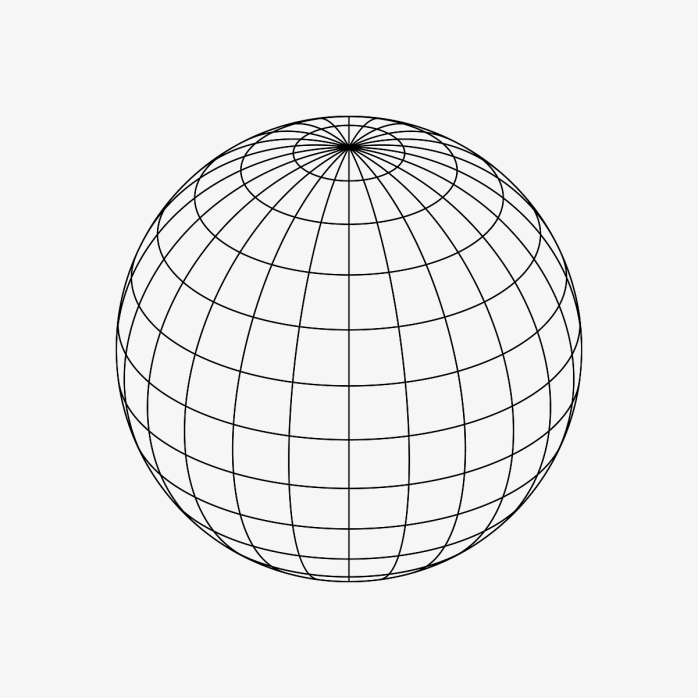 几何线条球体