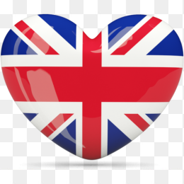 爱心英国国旗