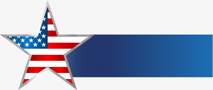 美国国旗标签