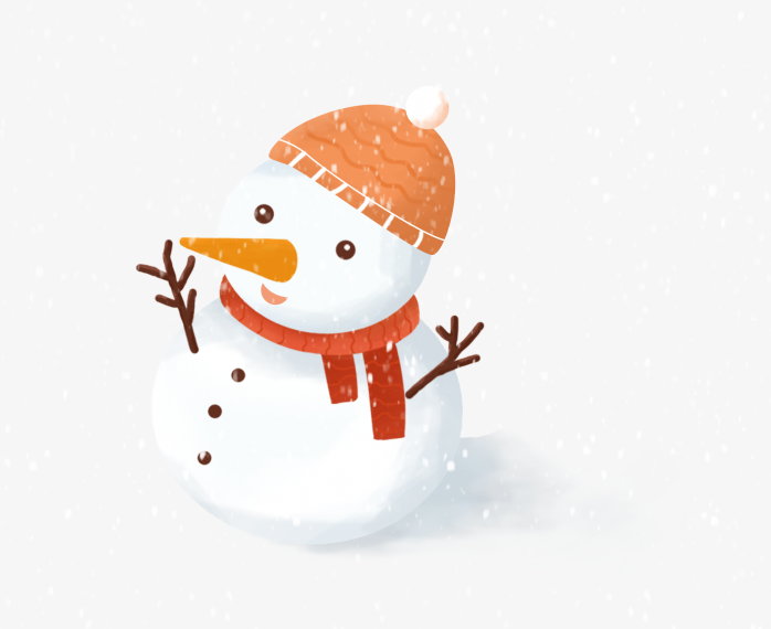 卡通雪人