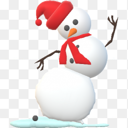 卡通雪人
