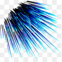 彩色射线效果