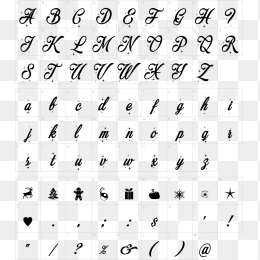 26个英文字母合集