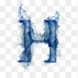 烟雾字母H