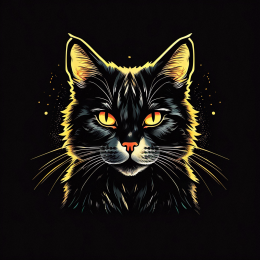 黑色猫咪