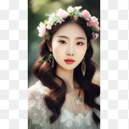 快图网AI生成美女壁纸