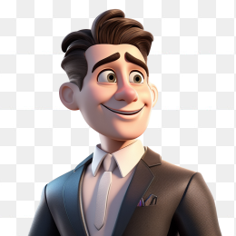 3D商务男人