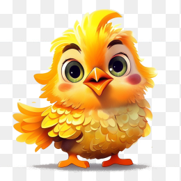 快图网创作卡通小鸡
