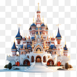 3D城堡迪士尼城堡