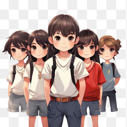 一群可爱的同学