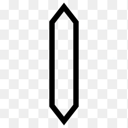 钻石组合字体-中O