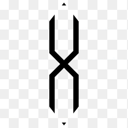 钻石组合字体-中X