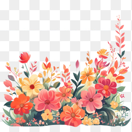 手绘花朵