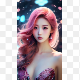 手绘性感美女