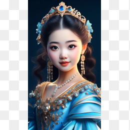 漂亮中国风美女公主壁纸